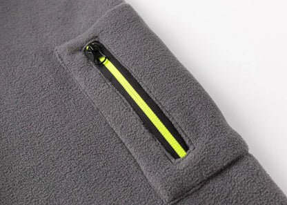 2025 Honda HRC Logo Autumn and Winter Fashion Stand-up Collar Half-zip Long-sleeved Sports Shirt Thickened Men's Casual Tops