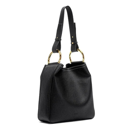 Women's Business Commuter Shoulder Bag Women's Tote Bag Autumn High Quality Simple Beige Texture