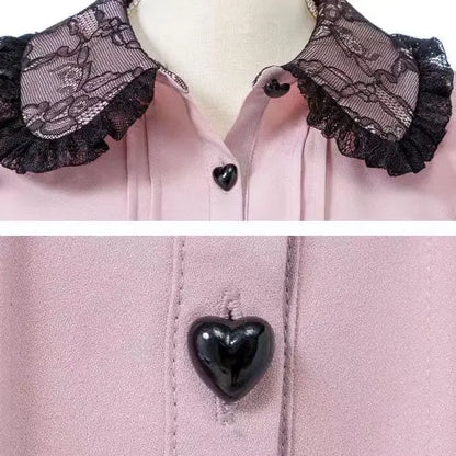 Japanese Gothic Lolita Ribbon Short Suspender plaid Skirt Girls Sweet Cute Lace A-Line Mini Skirts summer2026 black solid kawaii