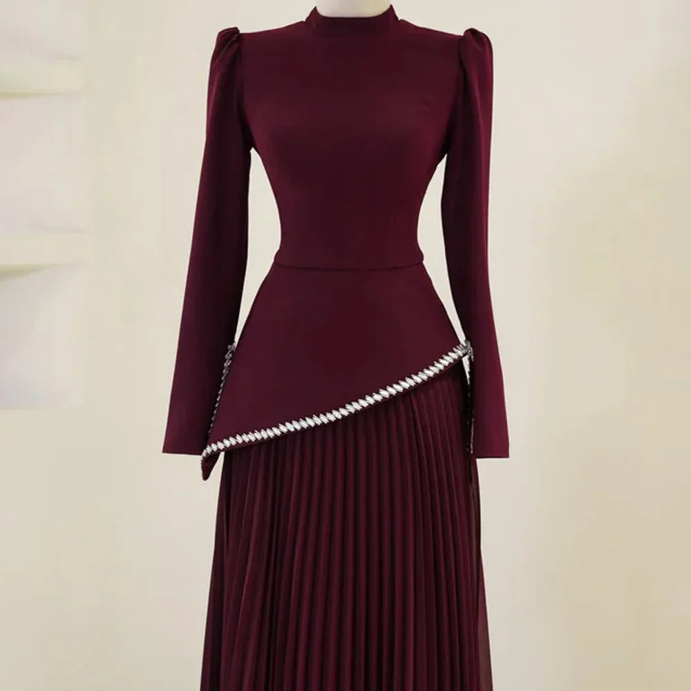 Customized Elegant A-Line Long Dirlls Wedding Prom Dresses Exquisite High Quality Special Fashion Formal Party Gown for Women