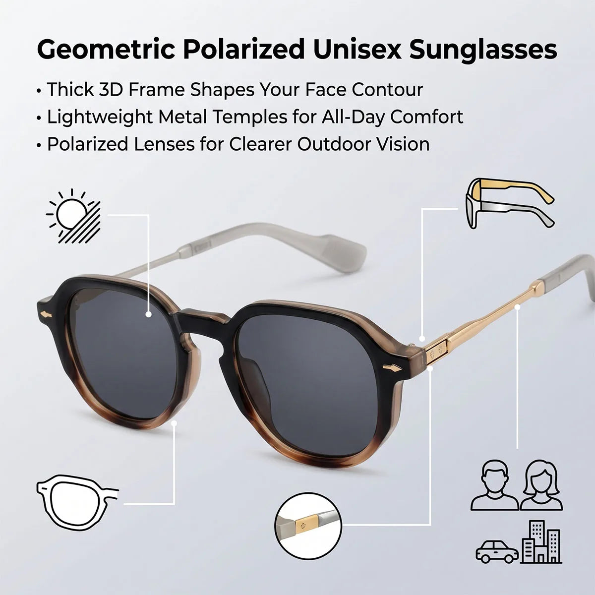 Fashion Sunglass Men Vintage Retro Sunglasses Women 2026 Oval Luxury Glasses Vacation Gafas De Sol Hombre Lunette Soleil Femme