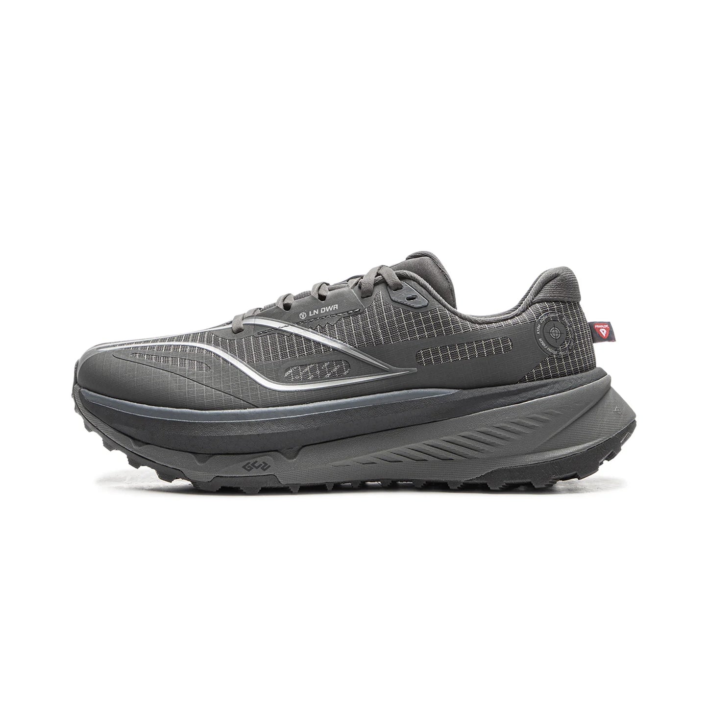 Men's DI LU 2 Trail Running Shoes XTRM-BOOM FIBER Cushion LN DWR Water Repellent LiNing Anti-slip Sports Shoes ARNV009