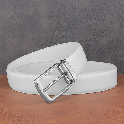 Fashion belts young men pin buckle genuine leather cowhide Waistband high quality white casual jeans ceinture homme B650