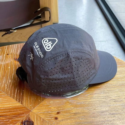 Quick Dry Short Brim Baseball Cap Men Women Lightweight Breathable 5 Panel Hat Outdoor Sports Running Cycling Camp Cap Gorras