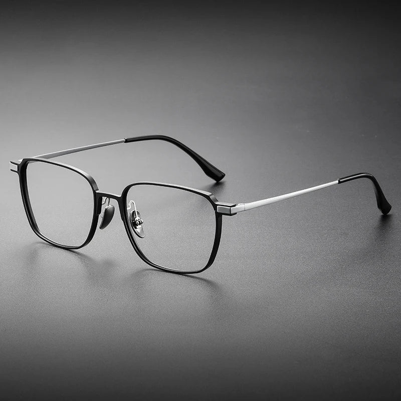 Aluminum Titanium Legs Men's Business Classic Anti-Blue Light Computer Glasses Reading Glasses Customizable Lenses 20229