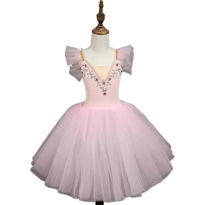 Girl Ballet Dress Tutu Outfit Vestidos Princess Dance Costumes Kids Clothes Summer Girls Dresses Ballet Leotards Children's Day