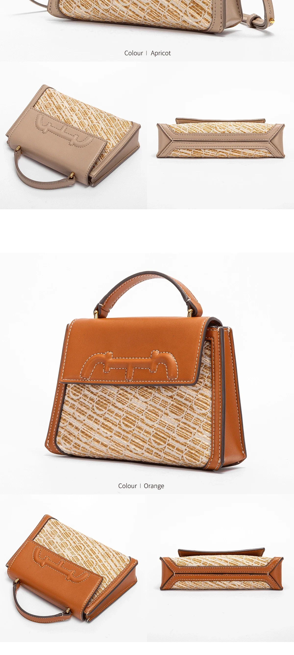 Exquisitely Crafted Fashionable Women's New Shoulder Bag Minimalist Color-Block Design Versatile Women's Handbag