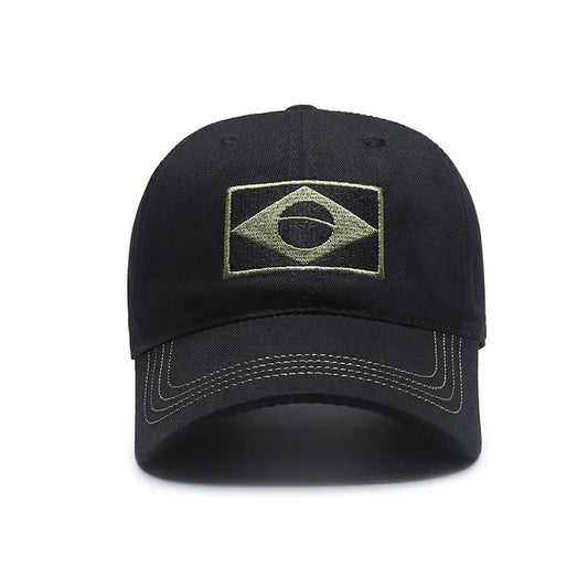 Outdoor Sports Baseball Cap Men'S Camouflage Cap, Middle And Young Men'S Casual Sun Protection Hat Brazilian Hat