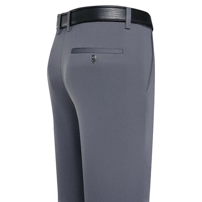 29-40 Summer Thin Casual Pants Business Men's Pants Middle-aged Dad Casual Pants Elastic Breathable Pants