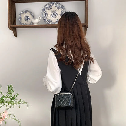 Mini Lingge Shoulder Bag Luxury Designer Bags for Women 2023 Fashion Chains Crossbody Bag Box Handbags Lipstick Coins Purses New
