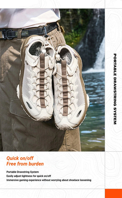 Men's Catfish-River Tracing Shoes 2.5 Summer Mesh Breathable Anti-slip Outdoor Walking Fishing Male Sandal 672623303