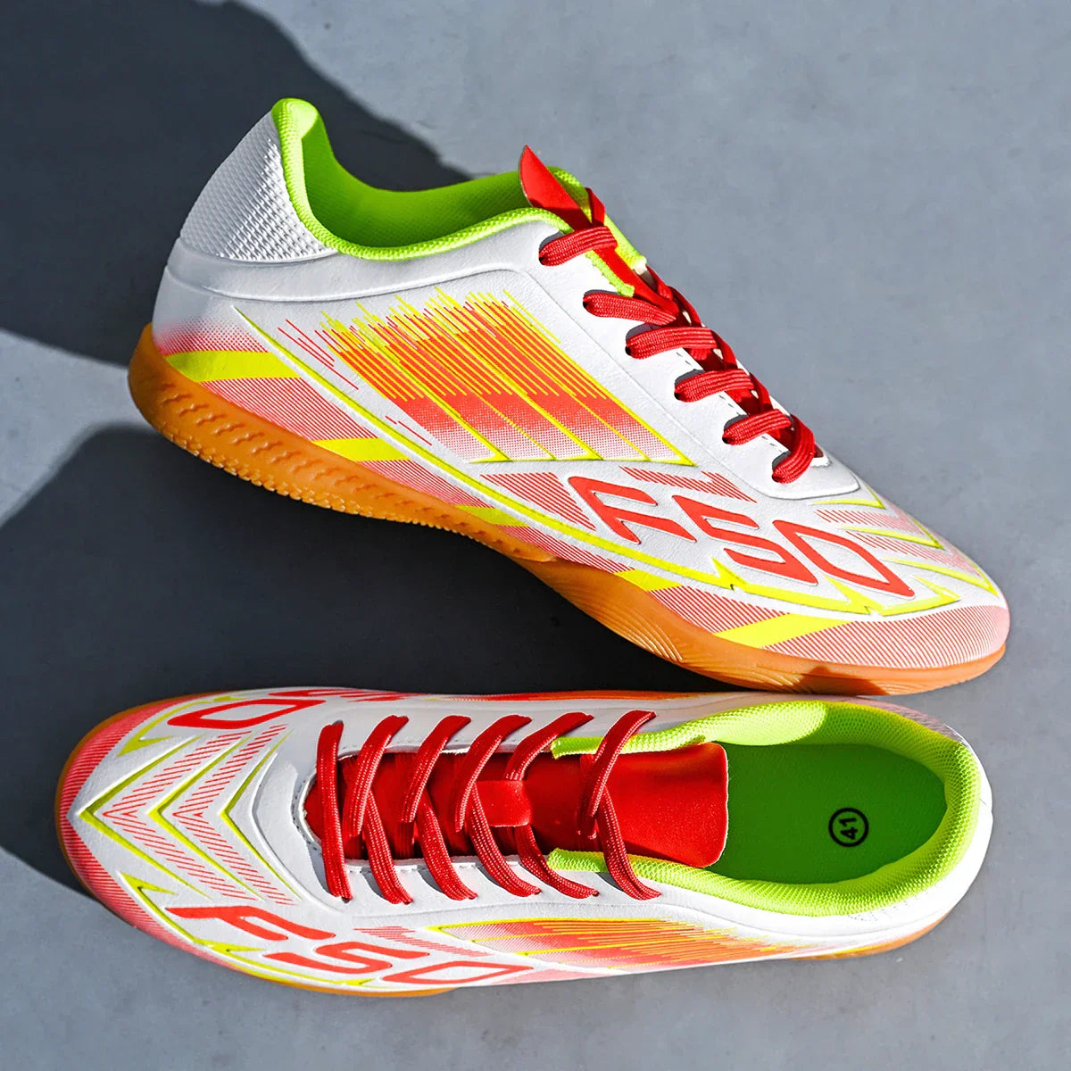 Men's special five-a-side IC indoor flat football shoes suitable for indoor breathable football shoes