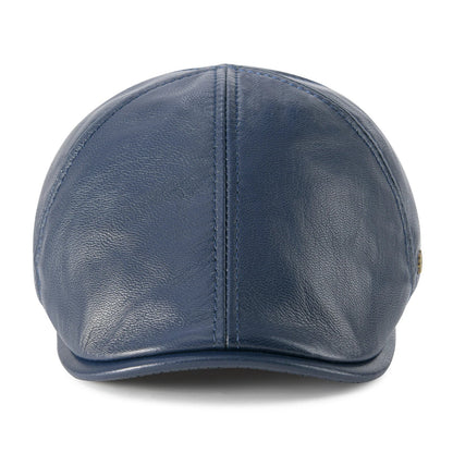 Lambskin Leather Ivy Newsboy Caps 6 Panel Cabbie Beret Hat Ivy Irish Gatsby Flat Driving Beret