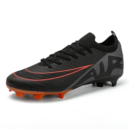 Men Football Boots Non-Slip Grass Training Sport Ultralight Soccer Shoes Unisex Outdoor Sports Shoes Breathable Drop Shipping