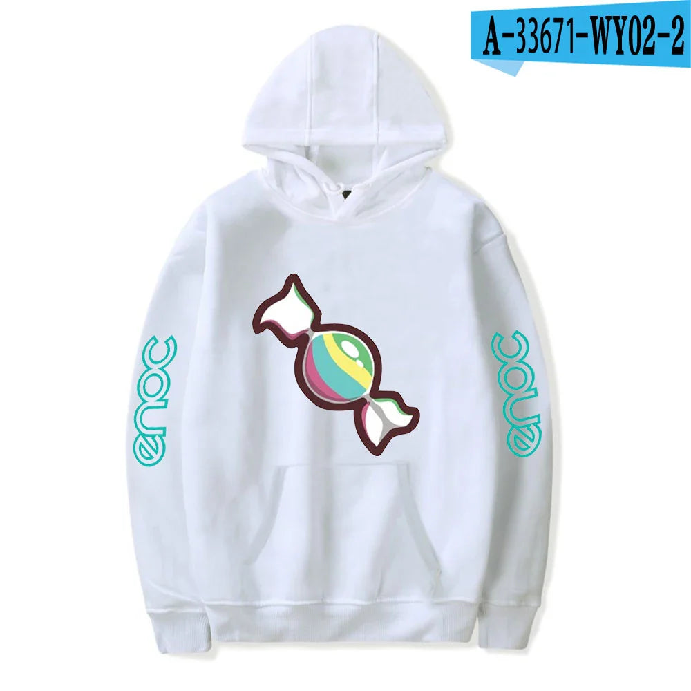 Cartoon Novelty Beautiful Cute OZUNA ENOC print Hoodies Sweatshirts Men/Women Sweatshirt Fashion Casual Pullovers