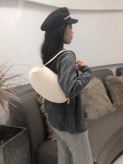 Brand Design Women Handbag PU Leather Crossbody Shoulder Bags 2026 New Luxury Lady Totes Bolsas Lady Armpit Bag Small Handbag