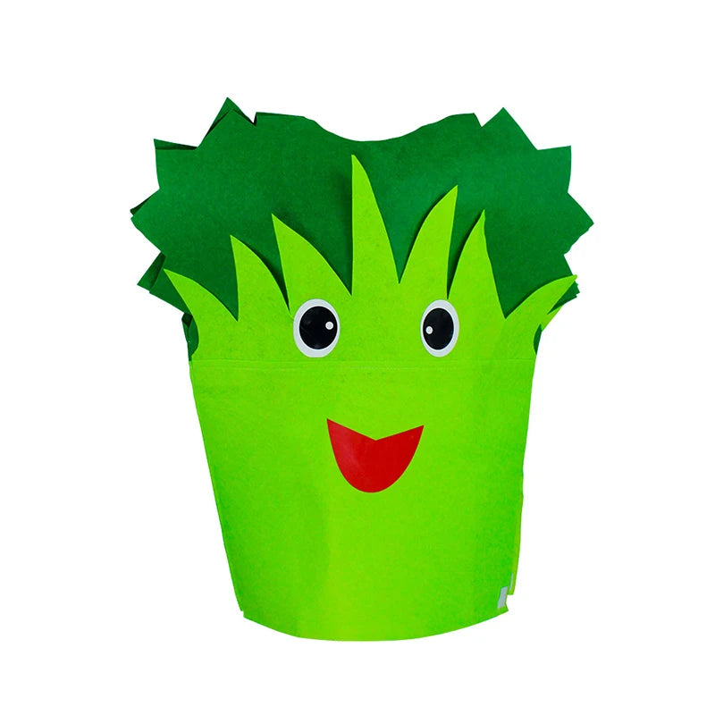 1Set Children Cosplay Fruit Veggie Costume Funny Holiday Party Cute Clothes Suit Children Performance Overclothes Stage Costume