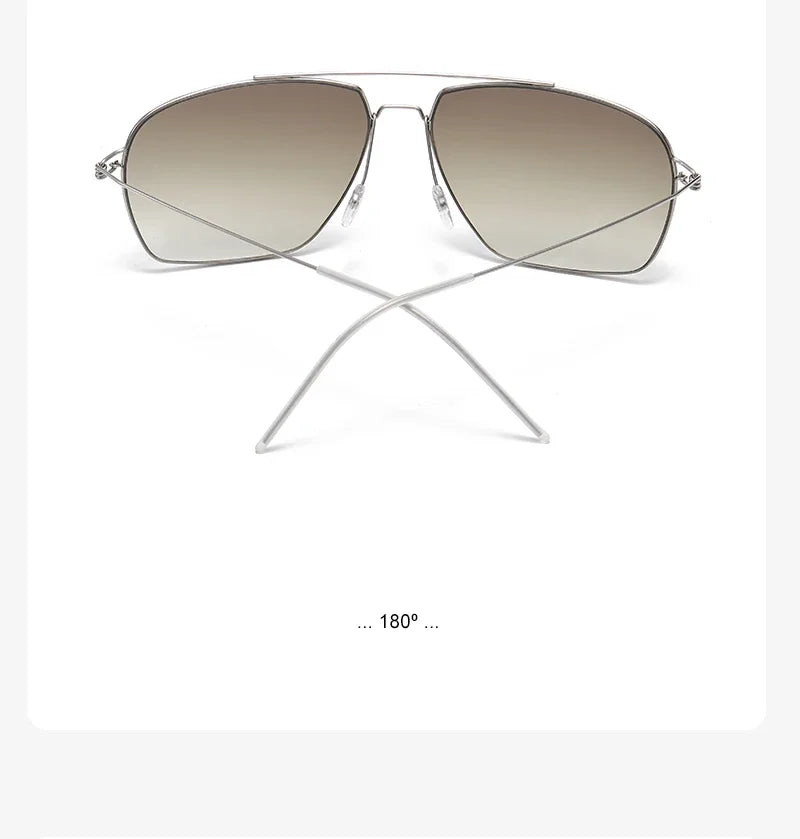 Classic Aviator Sunglasses Men Gold Metal Frame Green Lens Retro Pilot Shades UV400 Outdoor Driving Sun Glasses