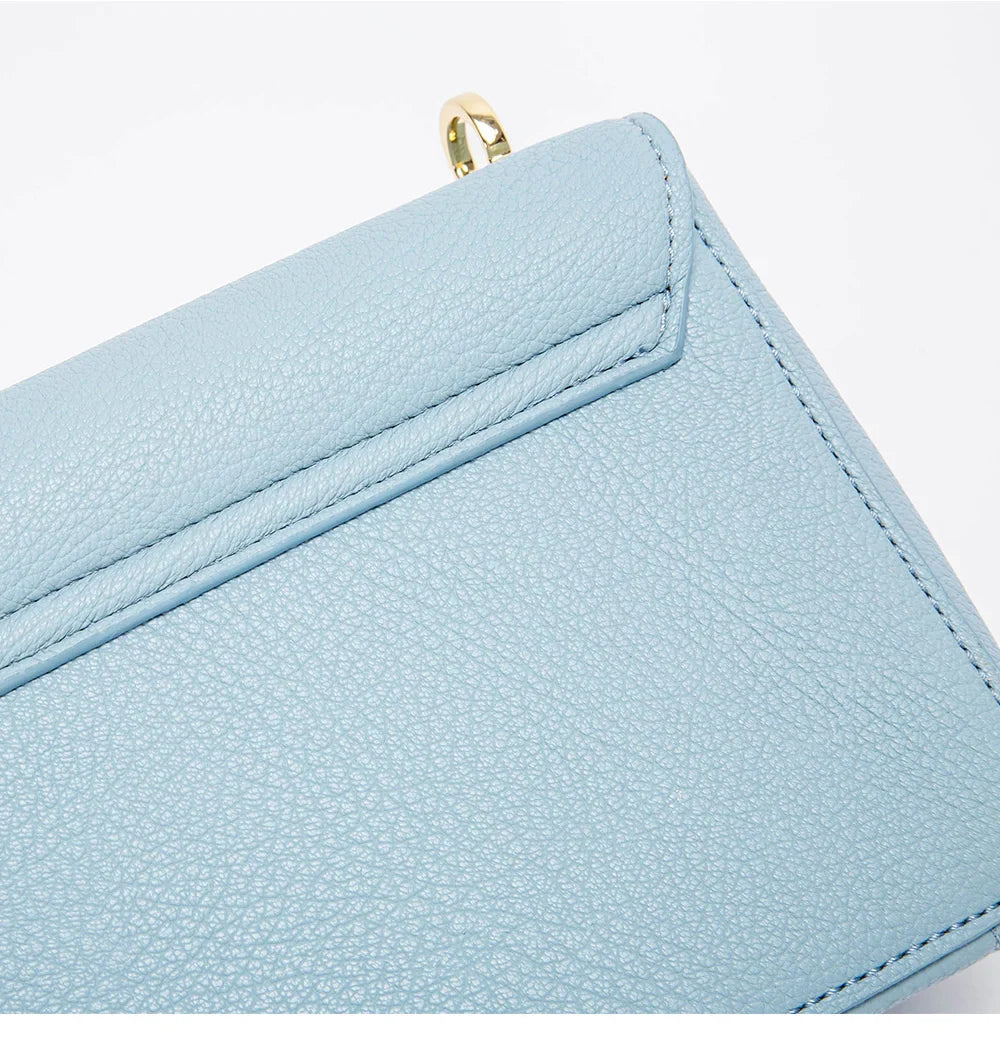 Women's Crossbody Bag Classic Flip Small Square Bag PU Classic Business Commuter Crossbody Bag