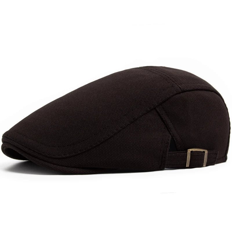 New Spring Autumn Beret Men Pineapple Pattern Fabric Casual Vintage Newsboy Hat Women Visor Fashion Retro Flat Cap Adjustable