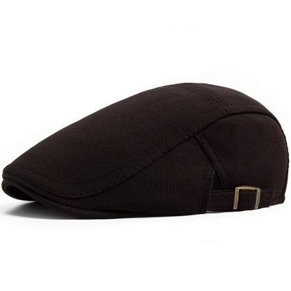 New Spring Autumn Beret Men Pineapple Pattern Fabric Casual Vintage Newsboy Hat Women Visor Fashion Retro Flat Cap Adjustable