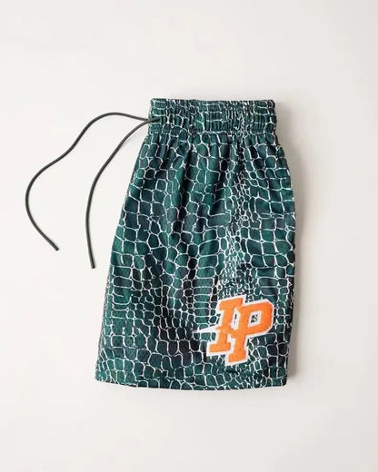 Mens Clothing IP Trend Casual Shorts Summer Fitness Sports Mesh Breathable Quick Dry Short Pants Man Beach Basketball Sweatpants