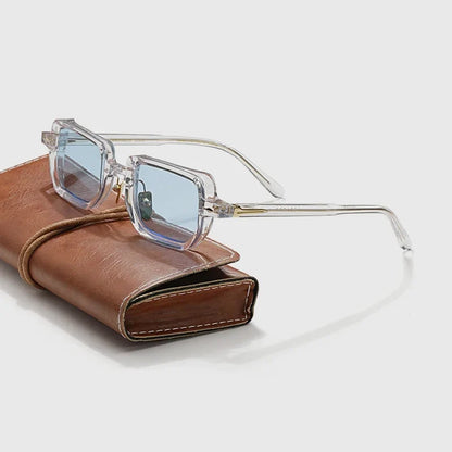Fashion Luxury Brand  Man Sunglasses SASTATRE Handmade Square Small Frame Sunglasses Woman Outdoor UV400  Protection SUN GLASSES