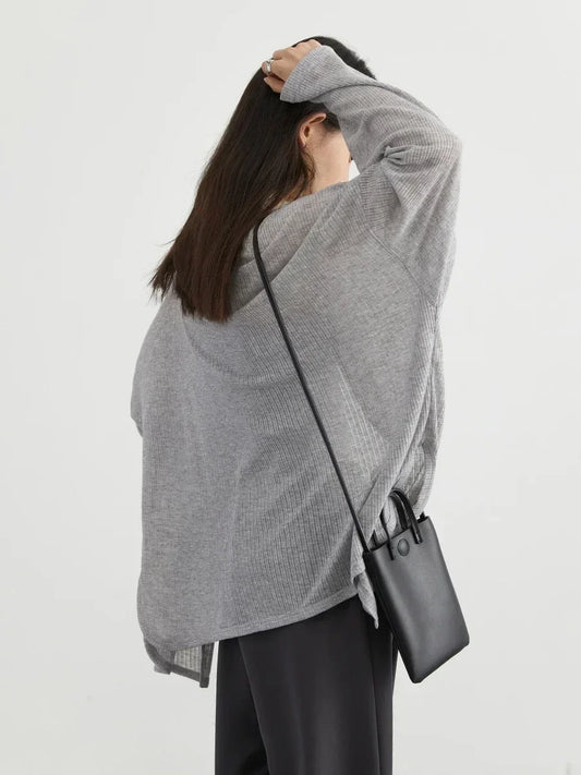 Women's Cardigan New V-neck Long Sleeved Female Shirt Female Jumpers Sun Protection Woman Top Spring Summer 2026
