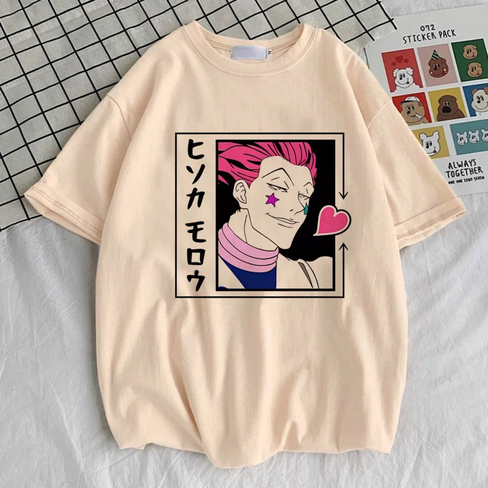 Hunter x Hunter t-shirt women kawaii harajuku  aesthetic anime Breathable Gothic t-shirt Comfortable aesthetic anime Grunge Punk