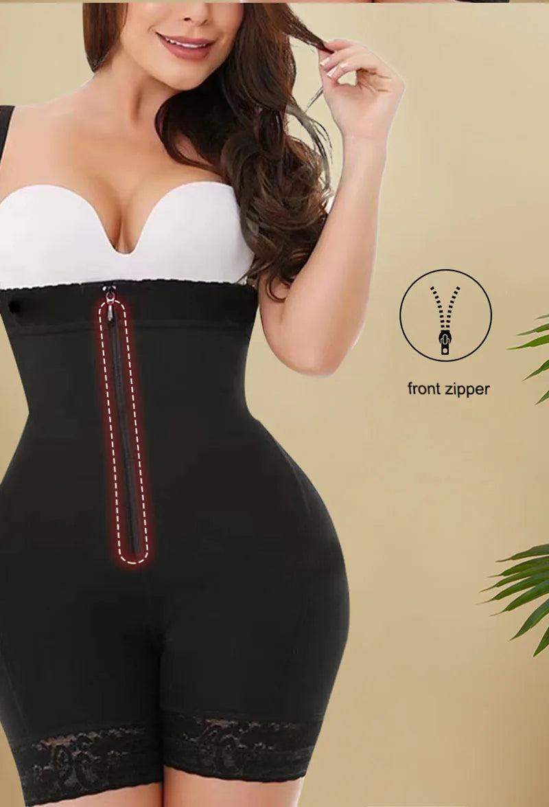 Colombiana Girdle Full Body Shaper Lift Up Butt Lifter Bodysuits Tummy Control Panties Waist Trainer Thigh Slimmer