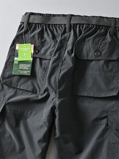New Hiking Pants Outdoor Casual Cargo Pants Men Spring Summer Trousers/Shorts Outdoor Sport Trekking Camping Fishing Pants M-4XL