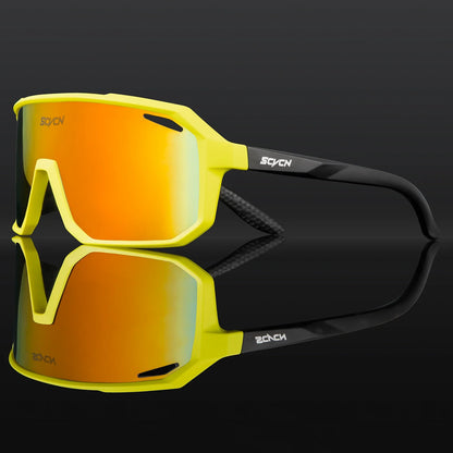 Fashion Sunglasses Street Outdoor Cycling Glasses Sports Bike for Men Eyewear MTB UV400 Goggles Bicycle Riding Sunglasses