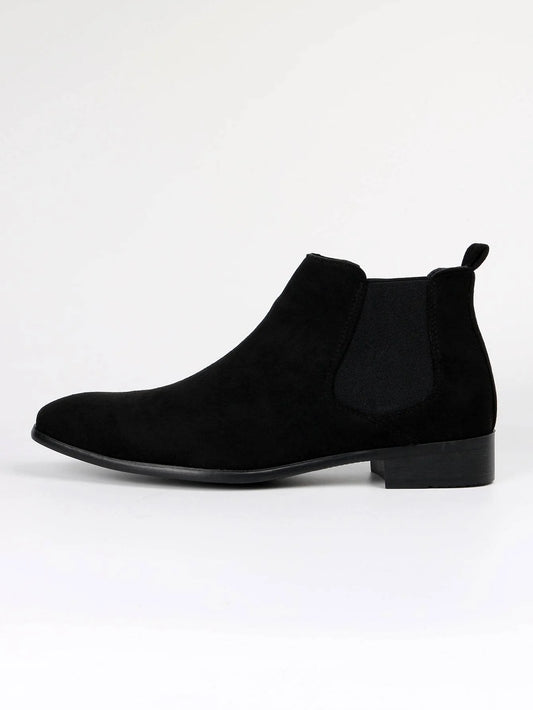 Men's Classic Double Elastic Chelsea Boots