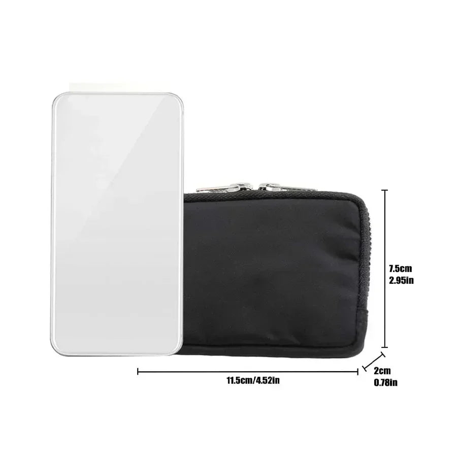 Waterproof Men Clutch Bag Nylon Cloth Men Long Wallet Casual Card Bag Outdoor Edc Pouch Durable Wallet Purse Men Handbags