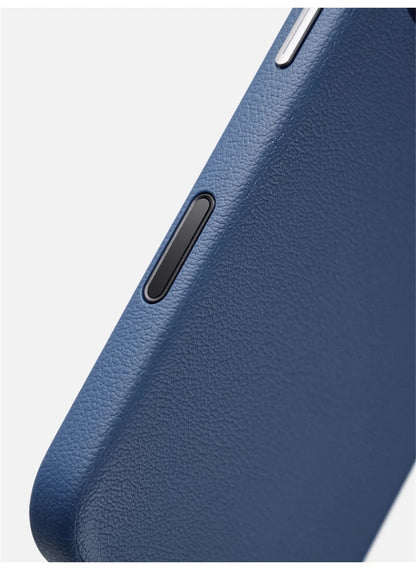 Luxury Business Shockproof PU Leather Camera Button Case For iPhone 17 Pro Max Air For Magsafe Magnetic Wireless Charging Cover