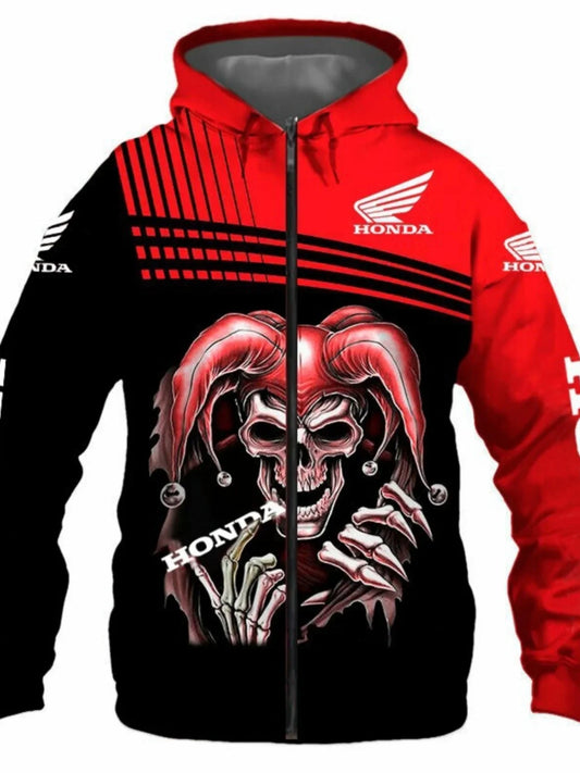 2026 New Spring and Autumn Hot Zipper cardigan Car Logo Regular Hoodie 3D Printed Casual European Street Loose Men's Hoodie