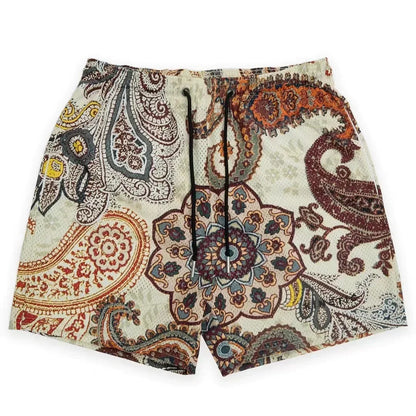Summer Trend Motorcycle Shorts Mens Quick Dry Clothing Casual Short Pants Gym Fitness Sports Mesh Basketball Sweatpants