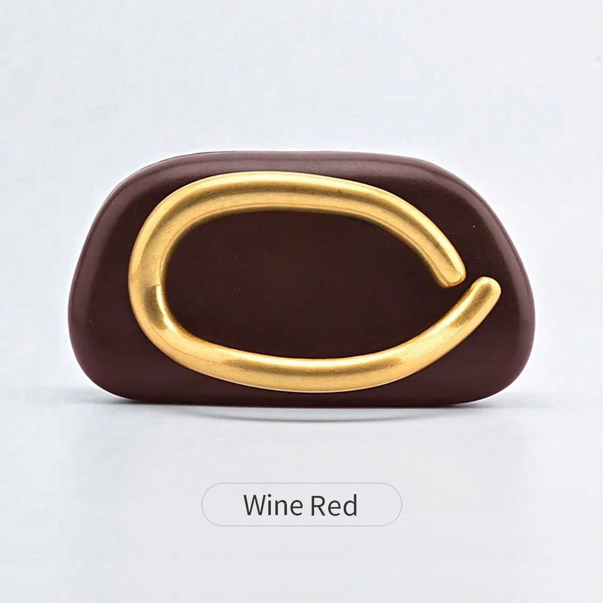 Metal Closure Clutch Evening Bags For Women Luxury Designer Handbag MINI wallet Vintage Elegant Oval Box Chain Strap Shoulder