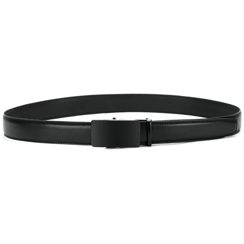 Men Belts Automatic Buckle Belt Famous Brand Business Belt Men Top Quality PU Luxury Leather For Men Leather Strap Casual For Me