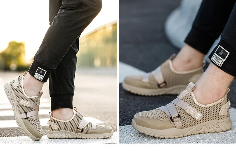 Breathable Indestructible Shoes Insulation 6KV Work Sneakers Summer Anti-puncture Safety Shoes Men Construction Footwear 2026