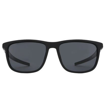 Square Polarized Sunglasses for Men - Lightweight TR90 Frame UV Blocking Shades for Driving Fishing Golf Sports