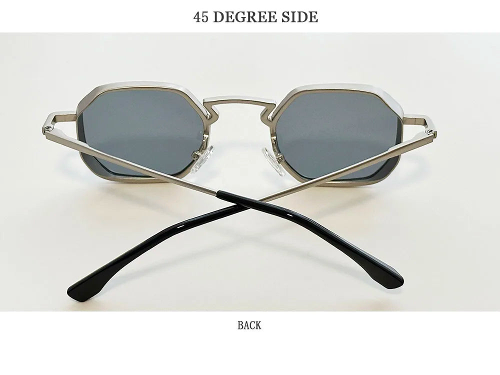 Steampunk Sunglass Men 2025 Square Sunglasses Women Trendy And Fashionable Vintage Fashion Glasses Gafas De Sol Hombre Zonnebril