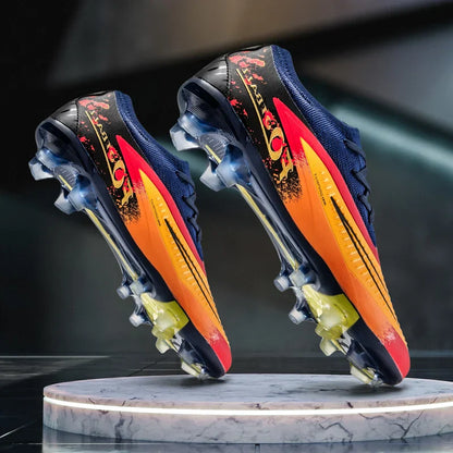 New Professional Men Soccer Shoes Ankle Boys Sneakers Non-Slip Football Boots Match Comfortable Sports Shoes TF/FG Unisex