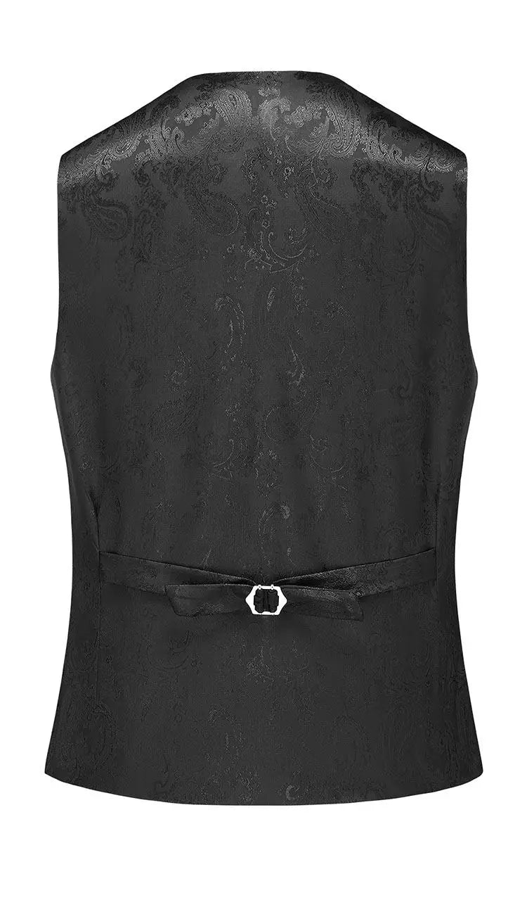 2026 New Mens Gold Steampunk Vest, Asian Size Blue Sleeveless Slim Dress Vests, Red Silver Waistcoat