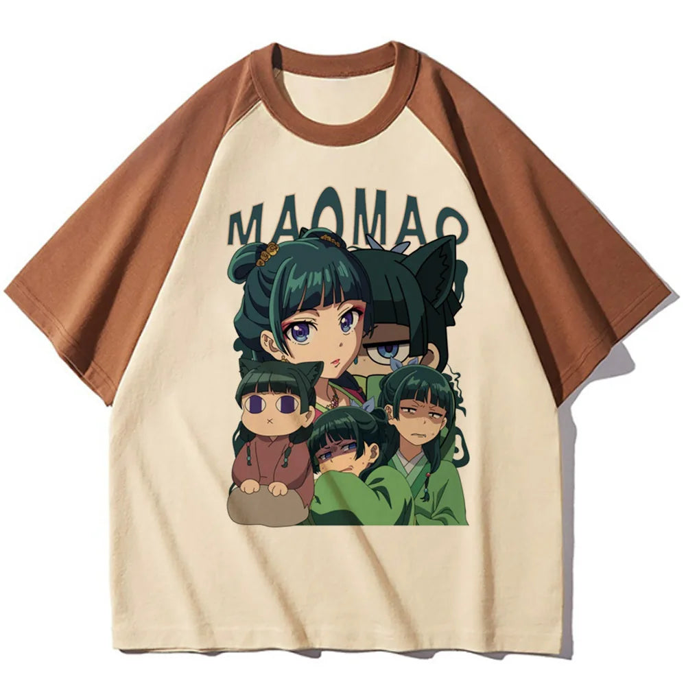 Maomao the Apothecary Diaries tshirt girl Comfortable graphic Y2k University Retro tshirt Trendy Graphic harajuku Digital Pastel