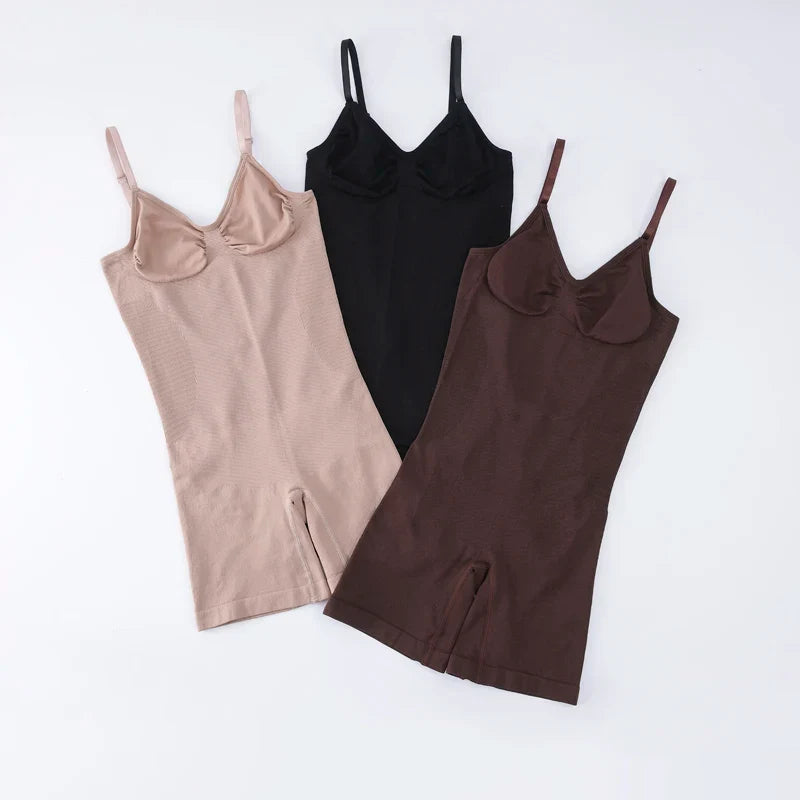 Seamless Low Back Bodysuit Shapewear Women Butt Lifter Smooth Body Shaper Backless Slimming Sheath Flat Belly Corset Underwear