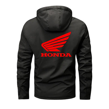 2026 Honda Spring/Autumn Men's Motorcycle Hoodie, Casual Fashion, Honda Outdoor Hoodie, Honda Logo Racing Team Clothing Sports e
