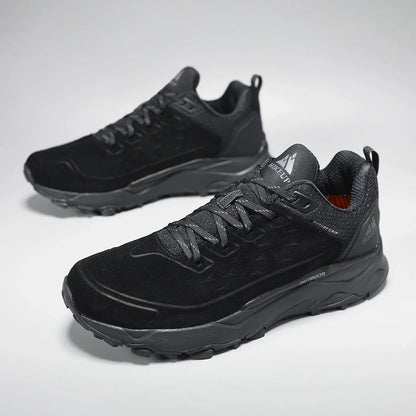 Latest Men's Hiking Shoes Wear-resistant Non-slip Outdoor Sneaker Rock Climbing Trekking Hunting Men Sports Suede Leather