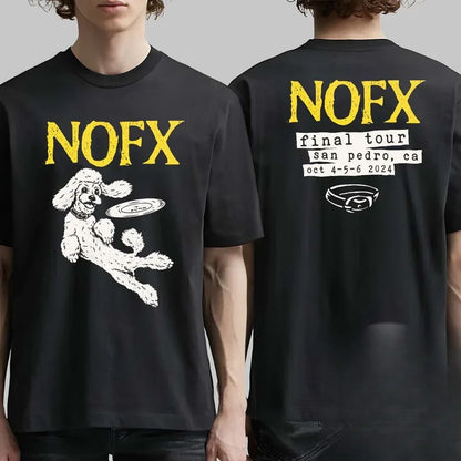 Men Women Fans Essentials Short Sleeve Tops Fashion Brand Summer Casual Daily Tee NOFX Rock Band Graphic Cotton T-shirt Unisex