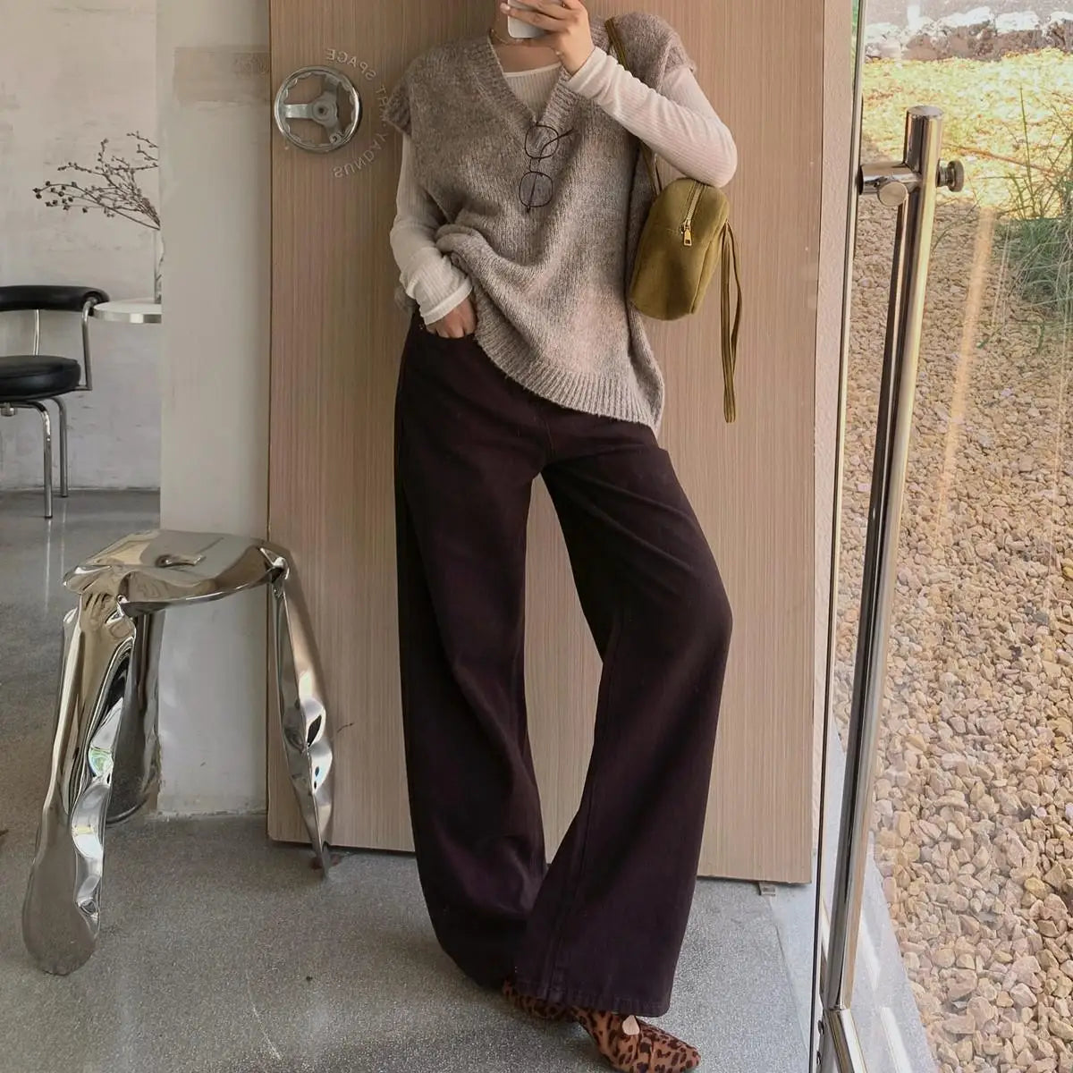 7 Colors Straight Jeans Women Autumn 2024 Wide Leg Straight Denim Pants Streetwear 2024
